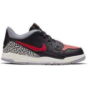 Jordan Legacy 312 Low (PS) Black Red Bred Cement
